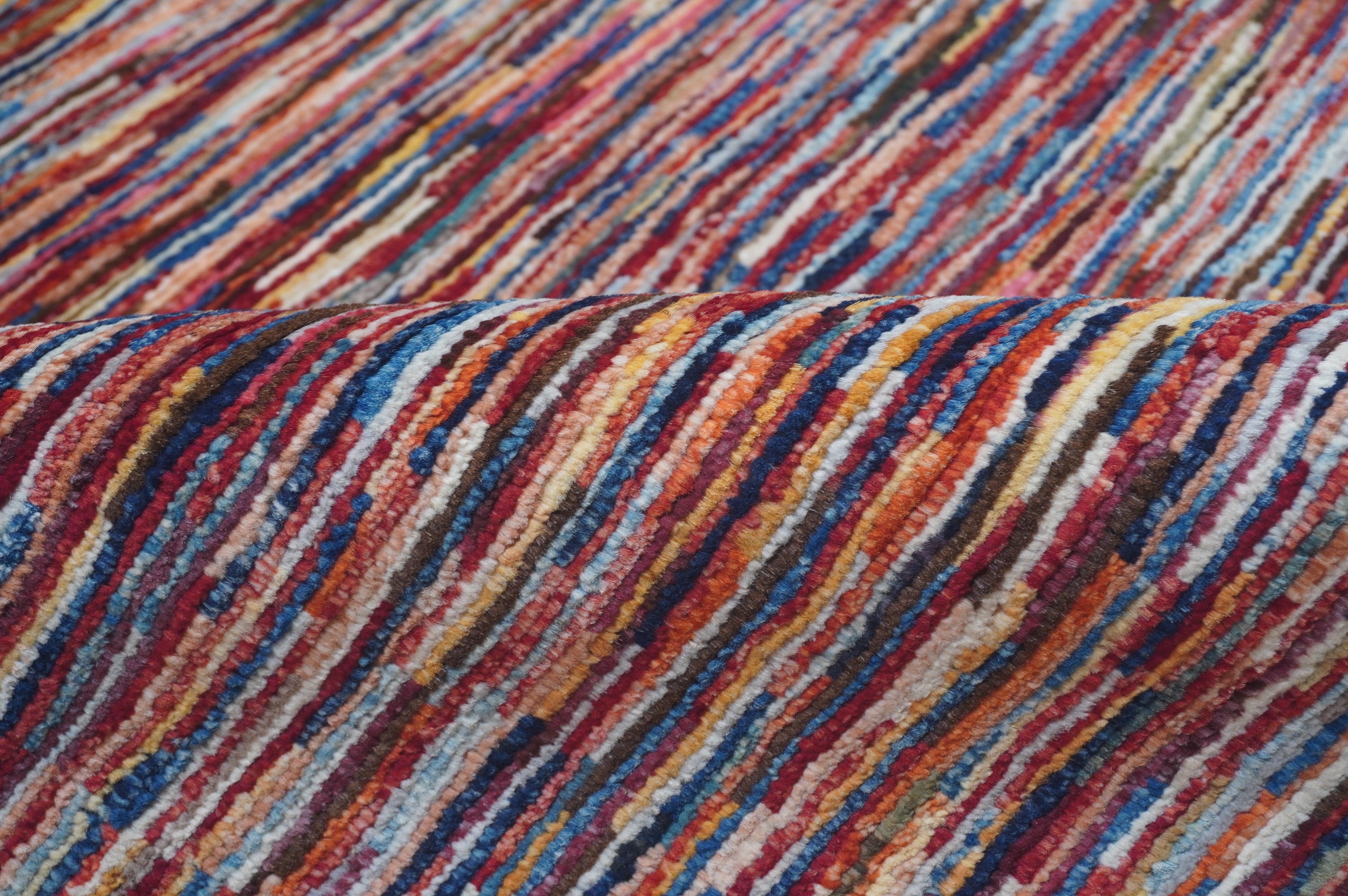Stripe Gabbeh Multi Rug PC 54776 - 2.85m X 0.69m