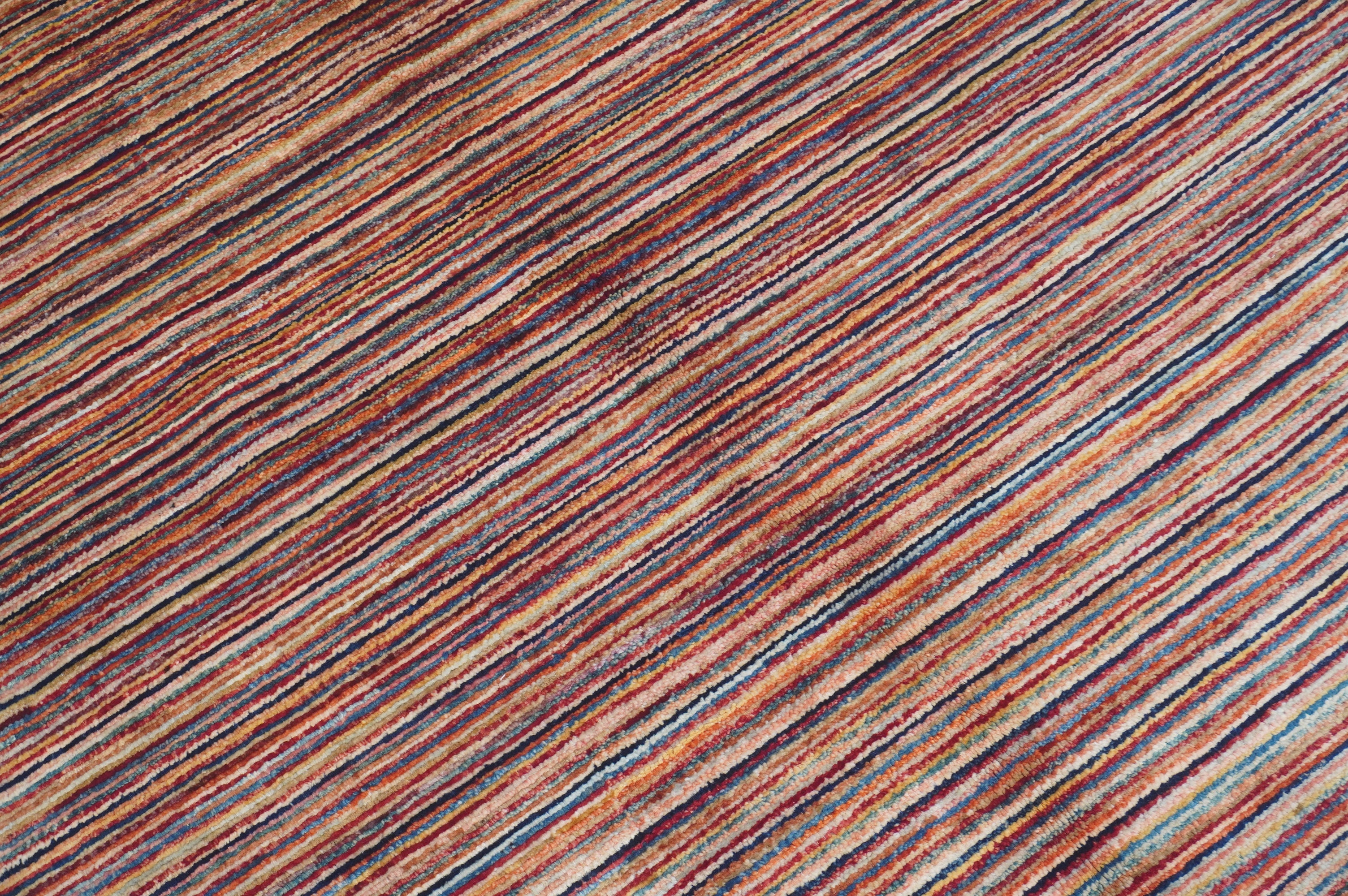 Stripe Gabbeh Multi Rug PC 54786 - 1.75m X 1.22m