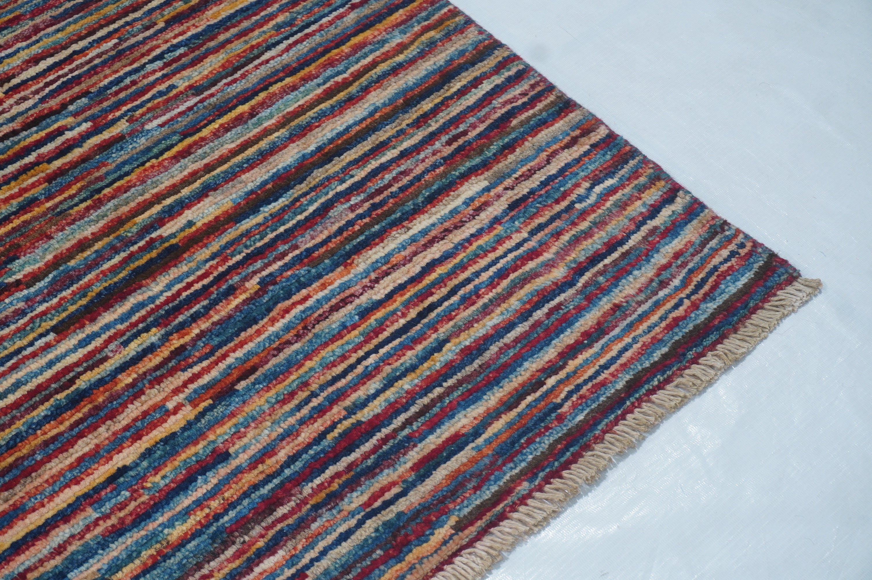 Stripe Gabbeh Multi Rug PC 54805 - 1.96m X 1.45m