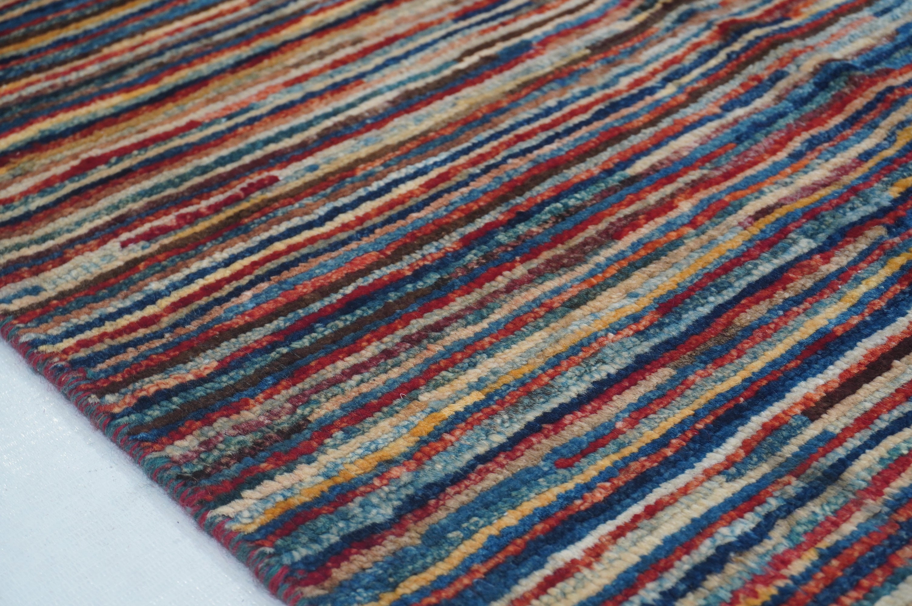 Stripe Gabbeh Multi Rug PC 54805 - 1.96m X 1.45m