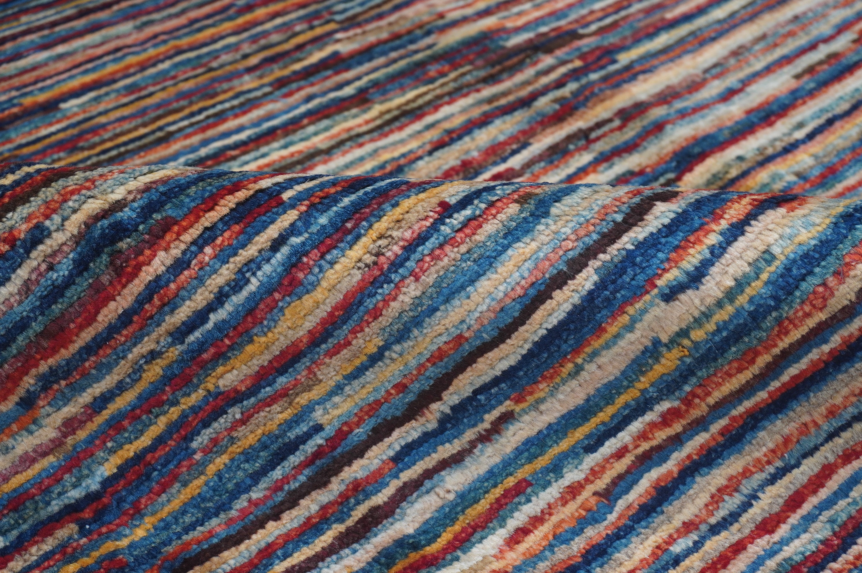 Stripe Gabbeh Multi Rug PC 54805 - 1.96m X 1.45m