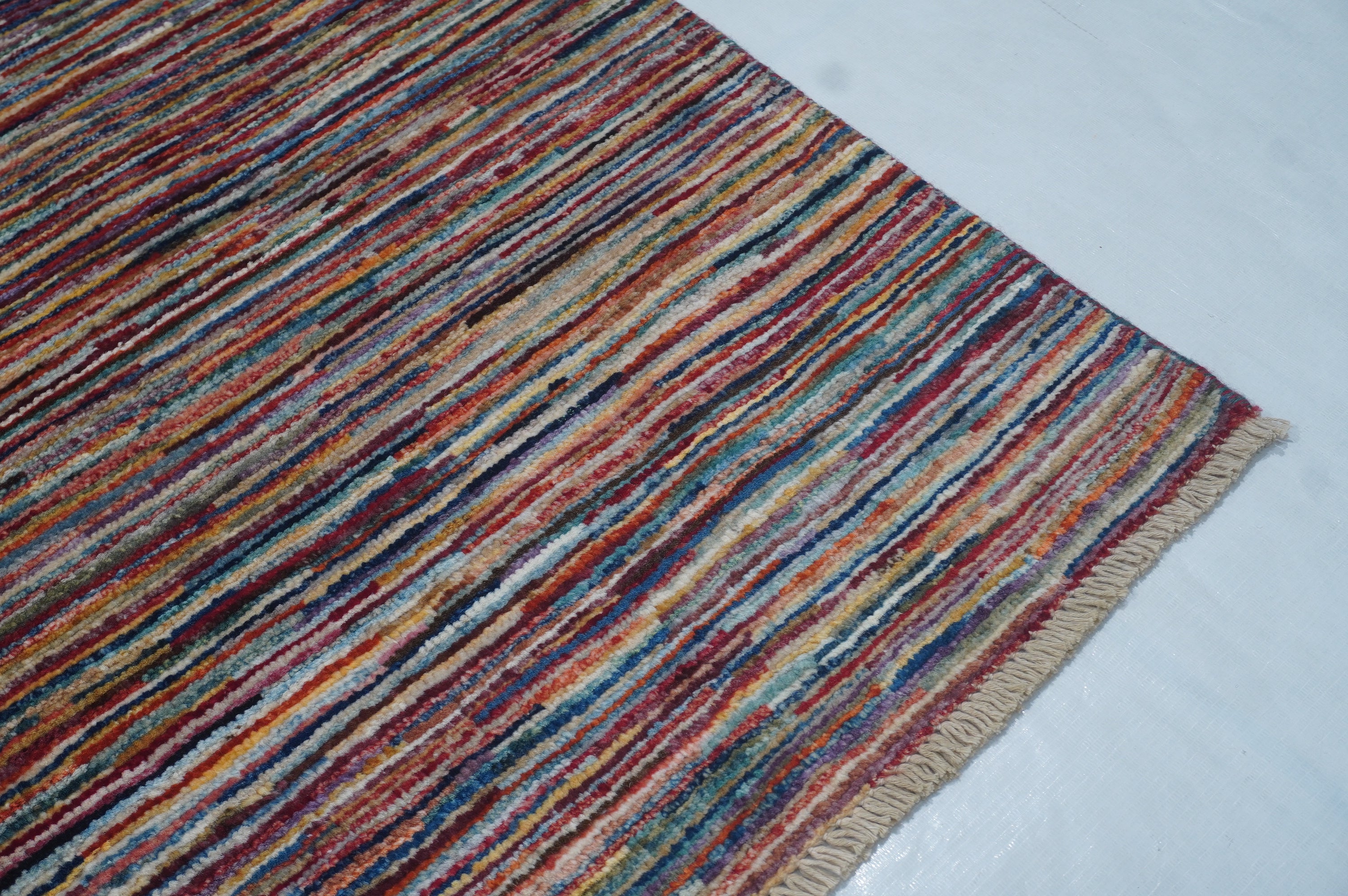 Stripe Gabbeh Multi Rug PC 54806 - 1.95m X 1.46m