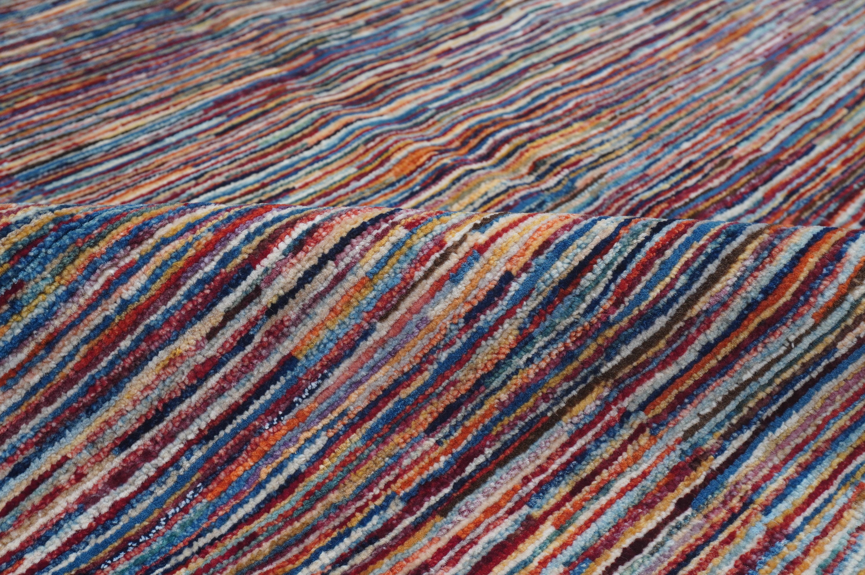 Stripe Gabbeh Multi Rug PC 54806 - 1.95m X 1.46m