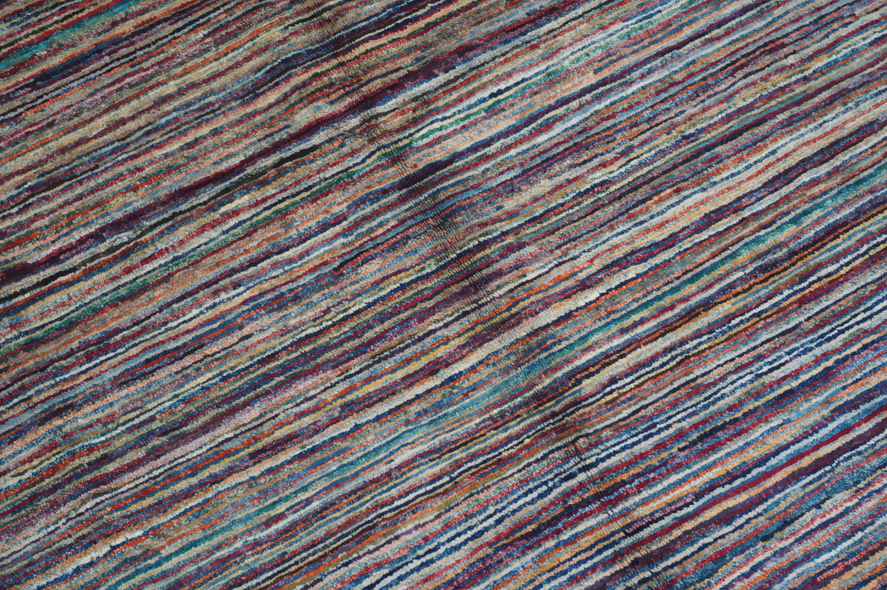 Stripe Gabbeh Multi Rug PC 54809 - 1.94m X 1.51m