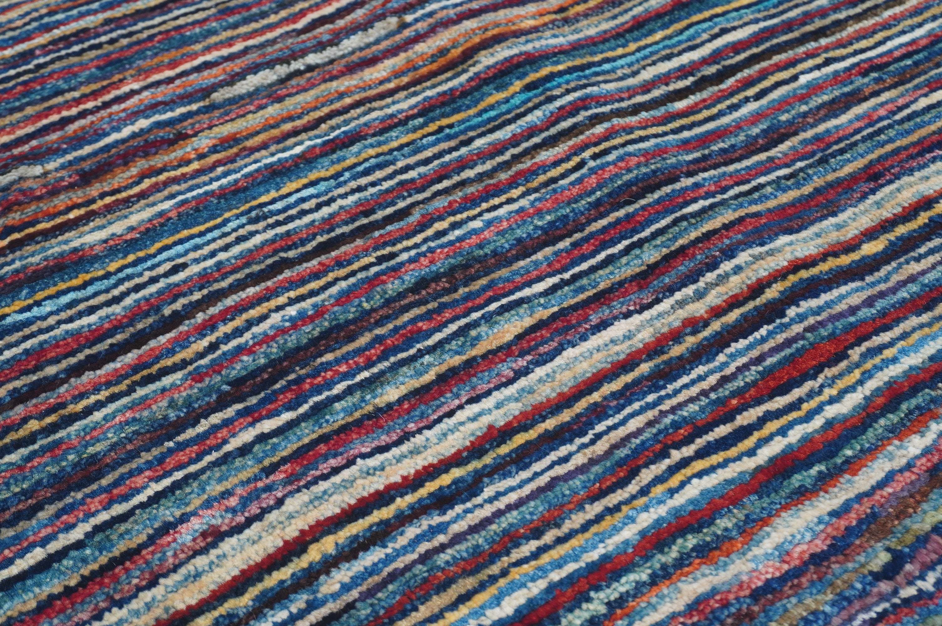 Stripe Gabbeh Multi Rug PC 54809 - 1.94m X 1.51m