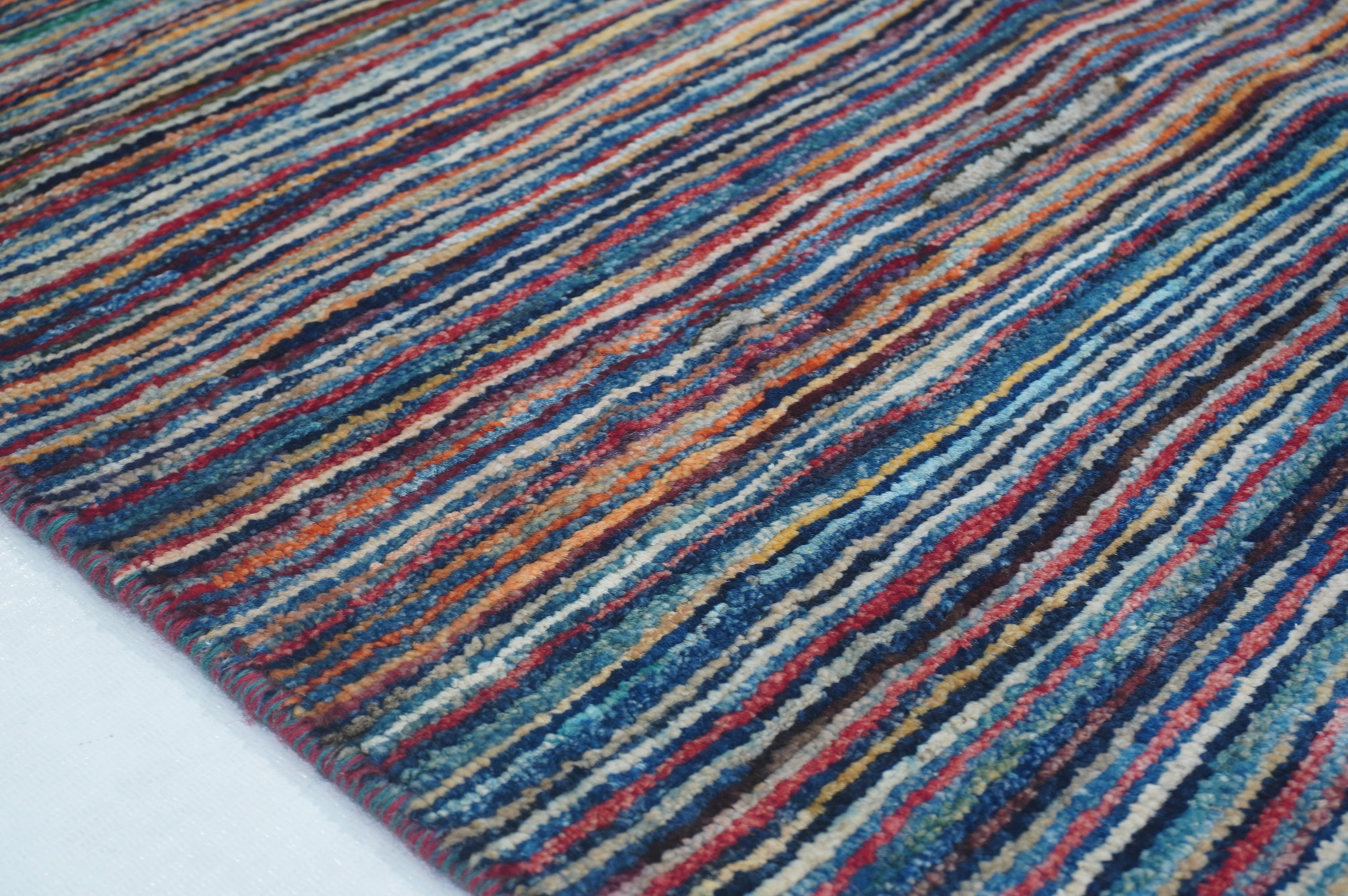 Stripe Gabbeh Multi Rug PC 54809 - 1.94m X 1.51m