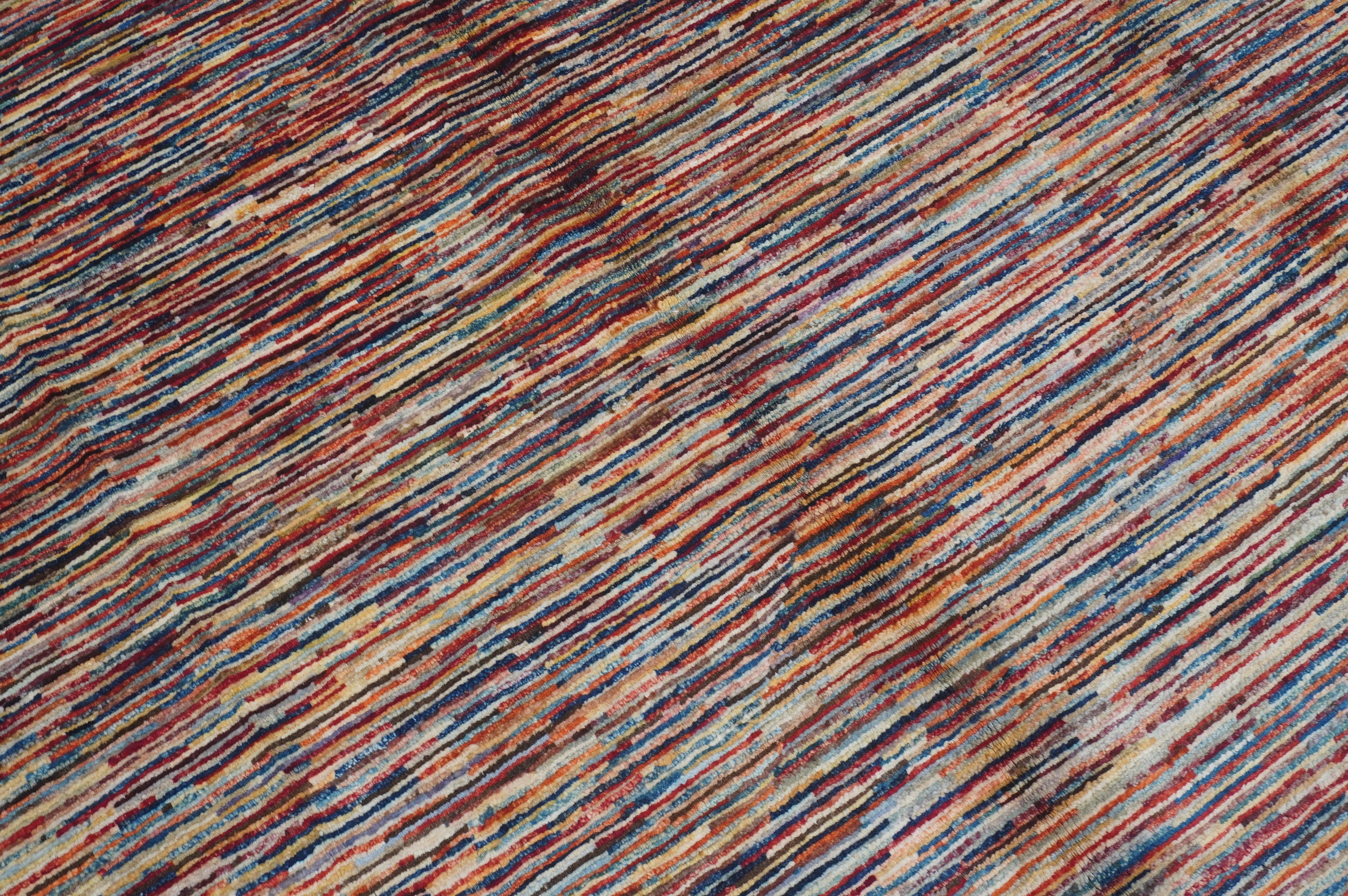 Stripe Gabbeh Multi Rug PC 54812 - 1.95m X 1.48m