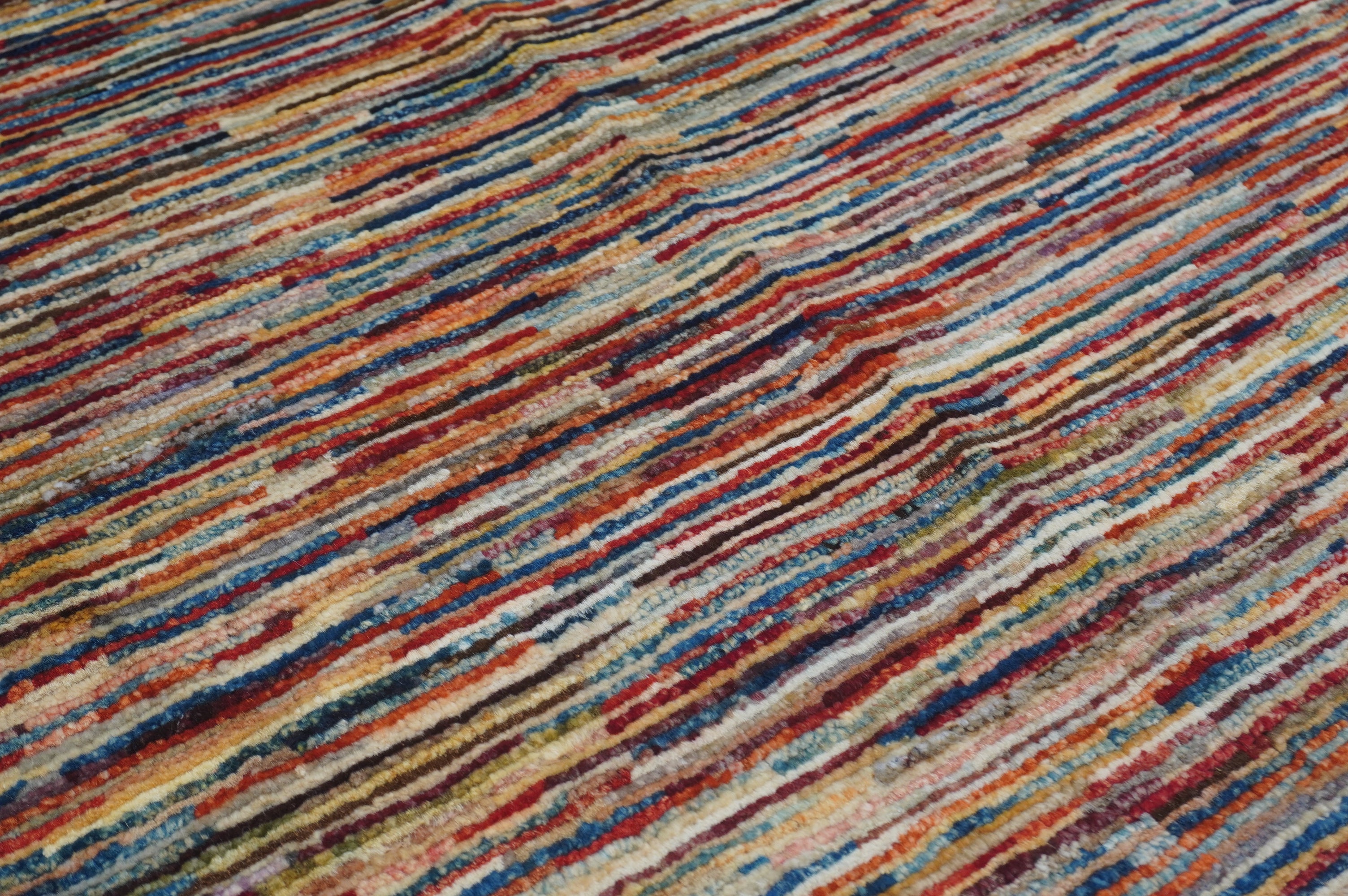 Stripe Gabbeh Multi Rug PC 54812 - 1.95m X 1.48m