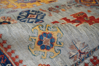Sultani Grey Rug PC 51529 - 1.98m X 1.46m