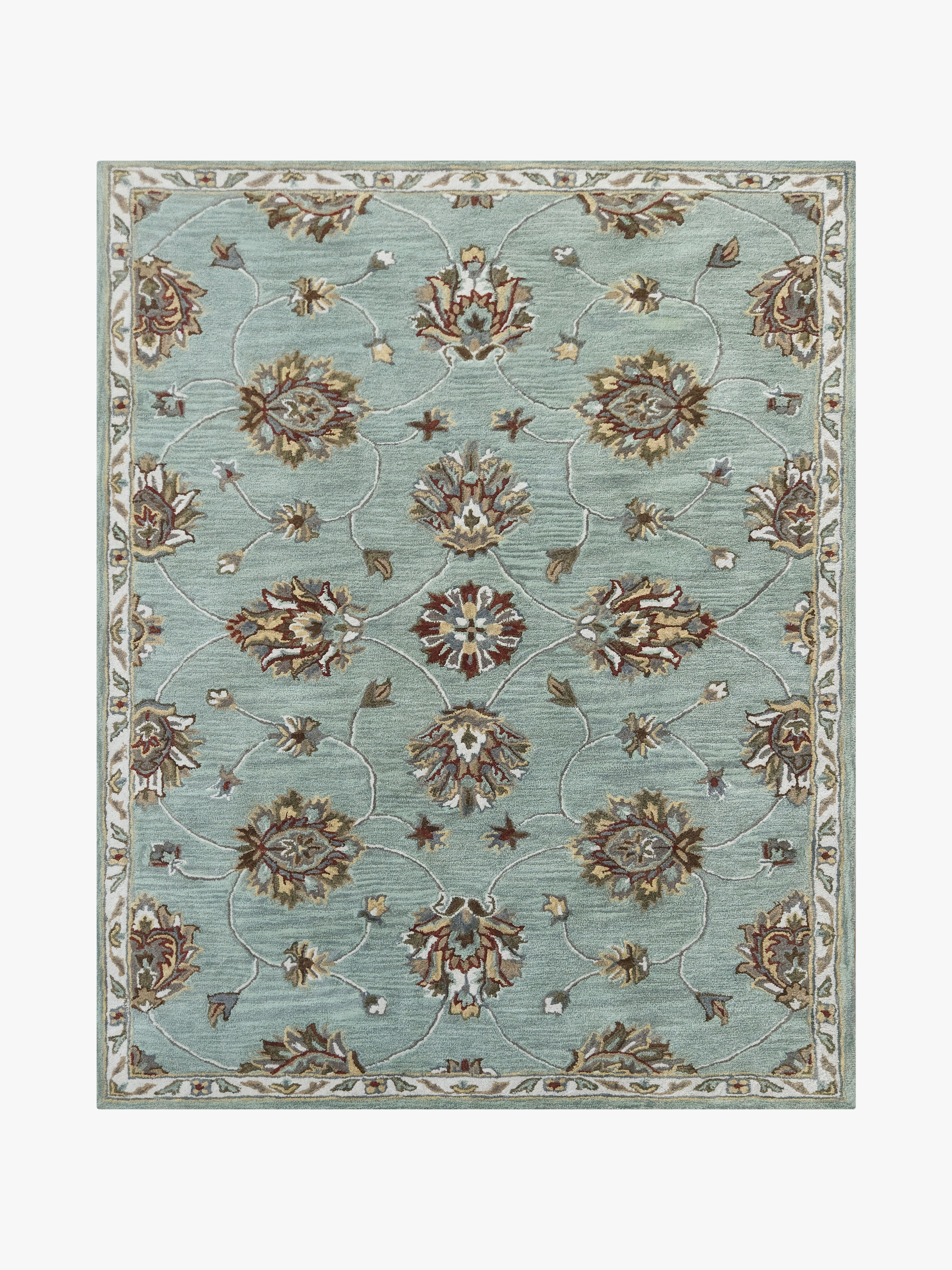 Sarnath Green Rug