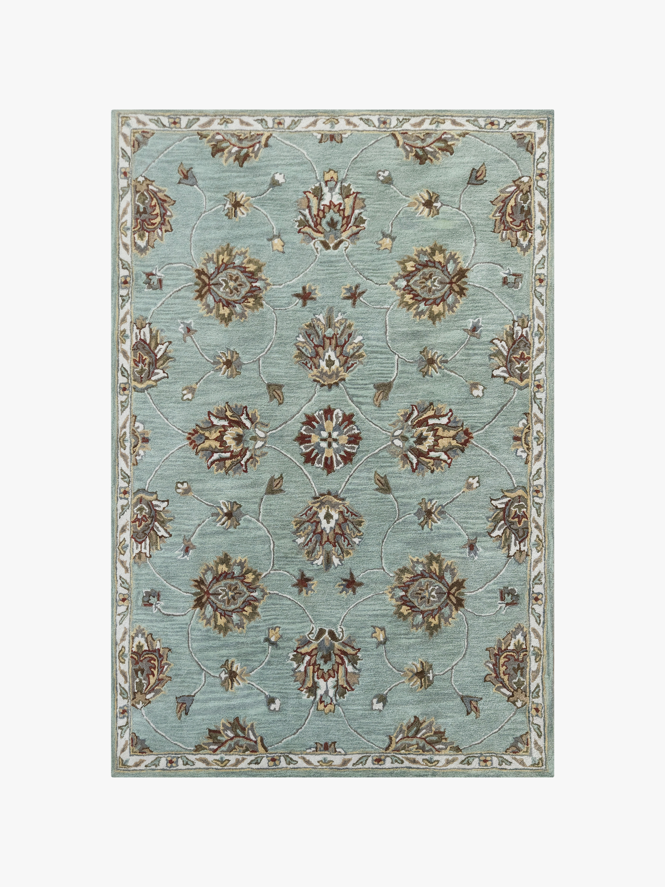 Sarnath Green Rug