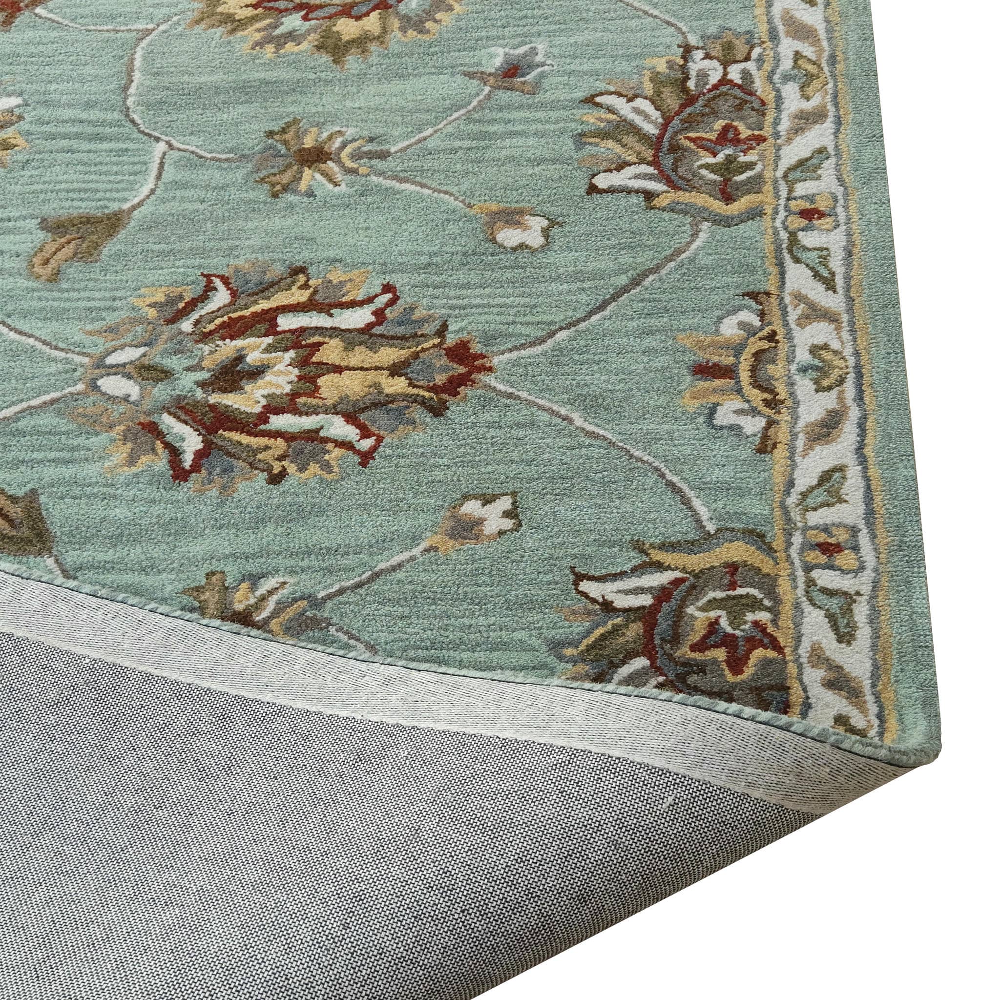 Sarnath Green Rug