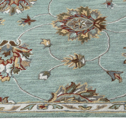 Sarnath Green Rug