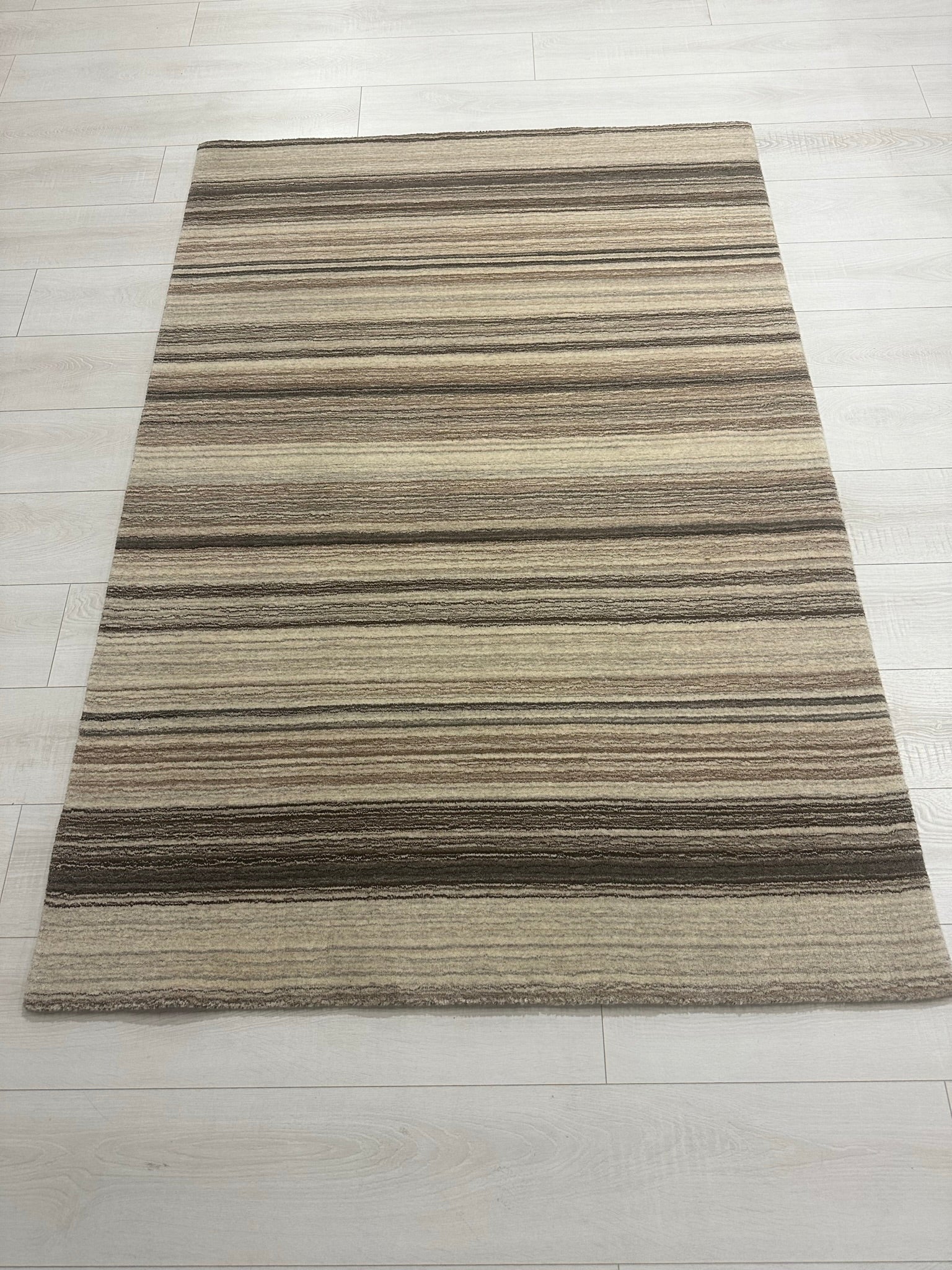 Spice Nutmeg Stripe Rug