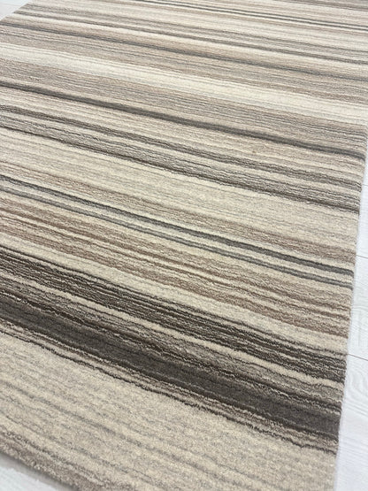 Spice Nutmeg Runner Stripe Rug