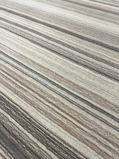 Spice Nutmeg Runner Stripe Rug