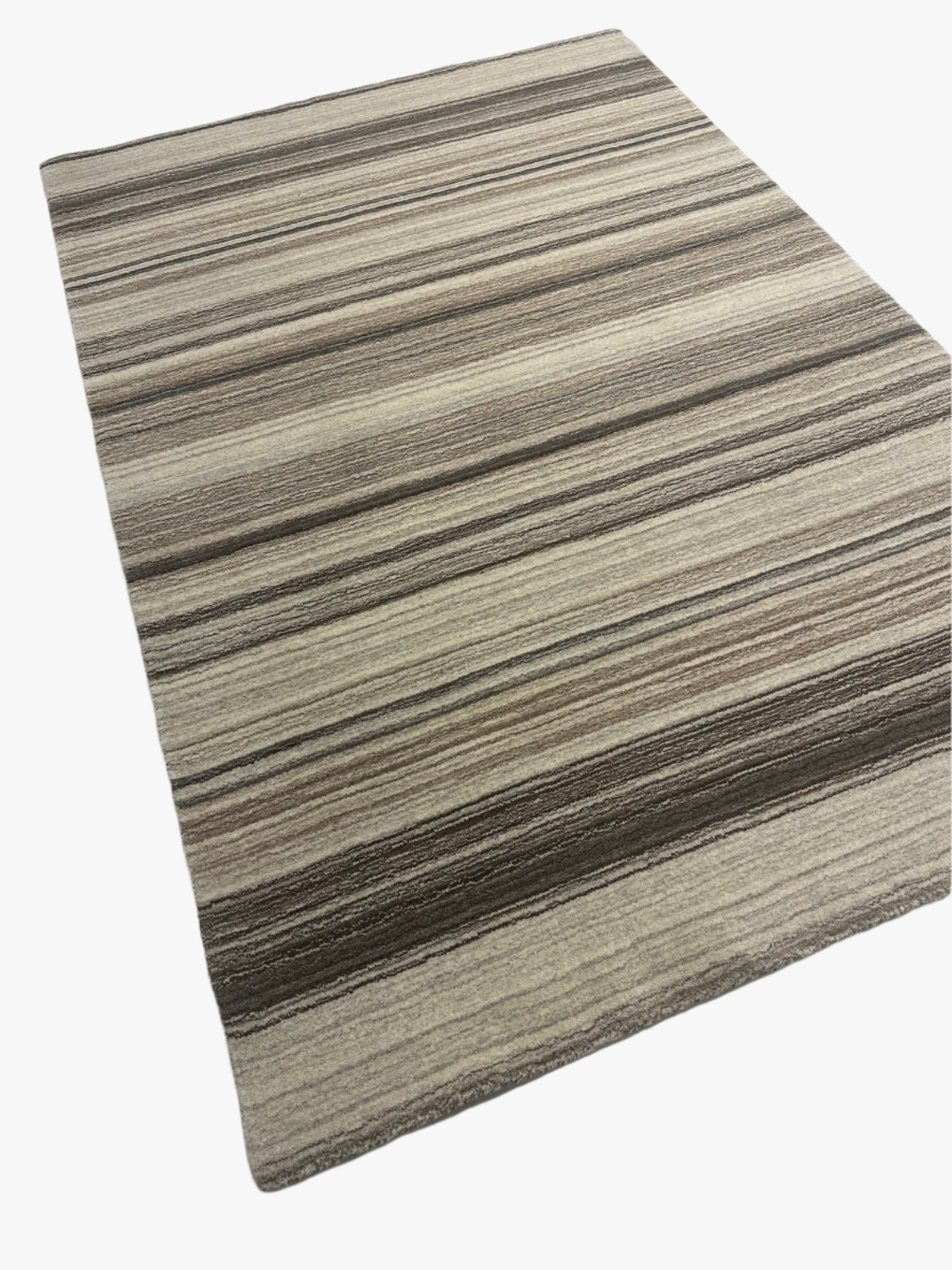 Spice Nutmeg Stripe Rug