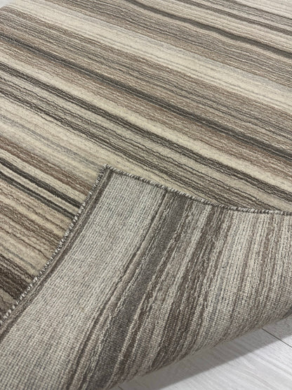 Spice Nutmeg Runner Stripe Rug