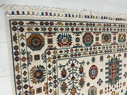 Malaki Kazak Ivory Rug