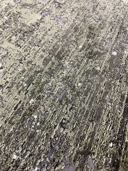 Toros Distressed Gradient Green/ Silver Rug