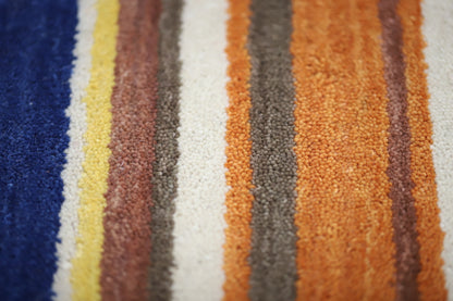 Spice Paprika Runner Stripe Rug