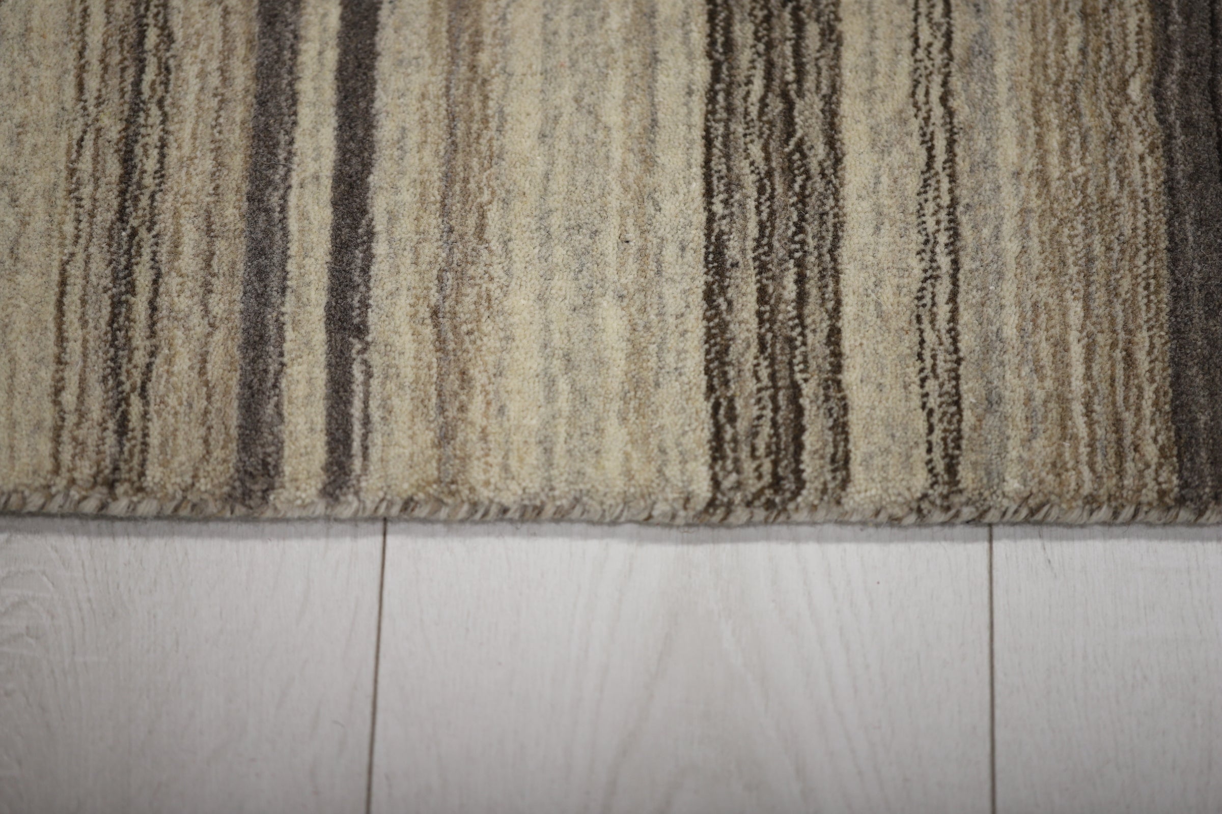 Spice Nutmeg Runner Stripe Rug