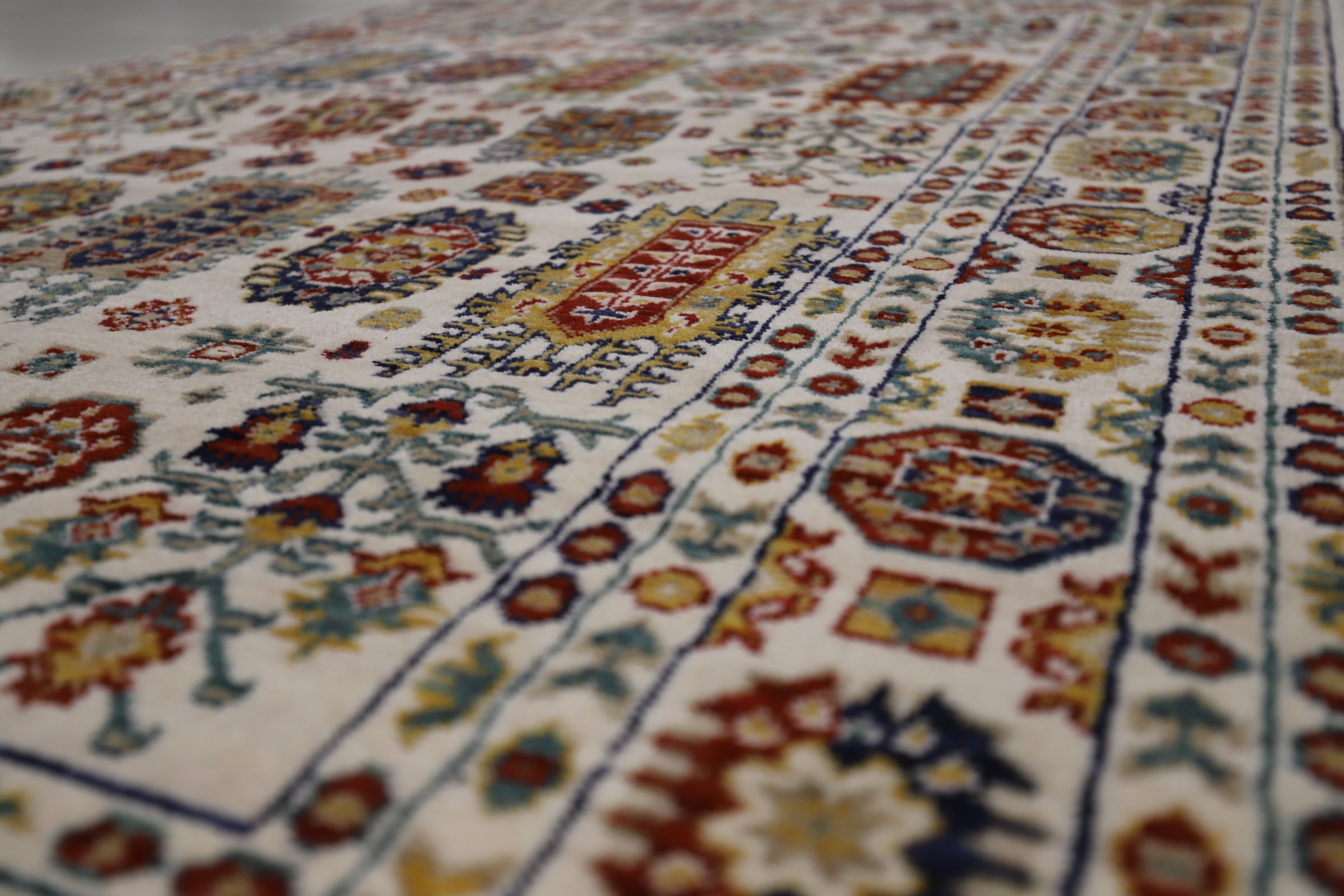 Malaki Kazak Ivory Rug