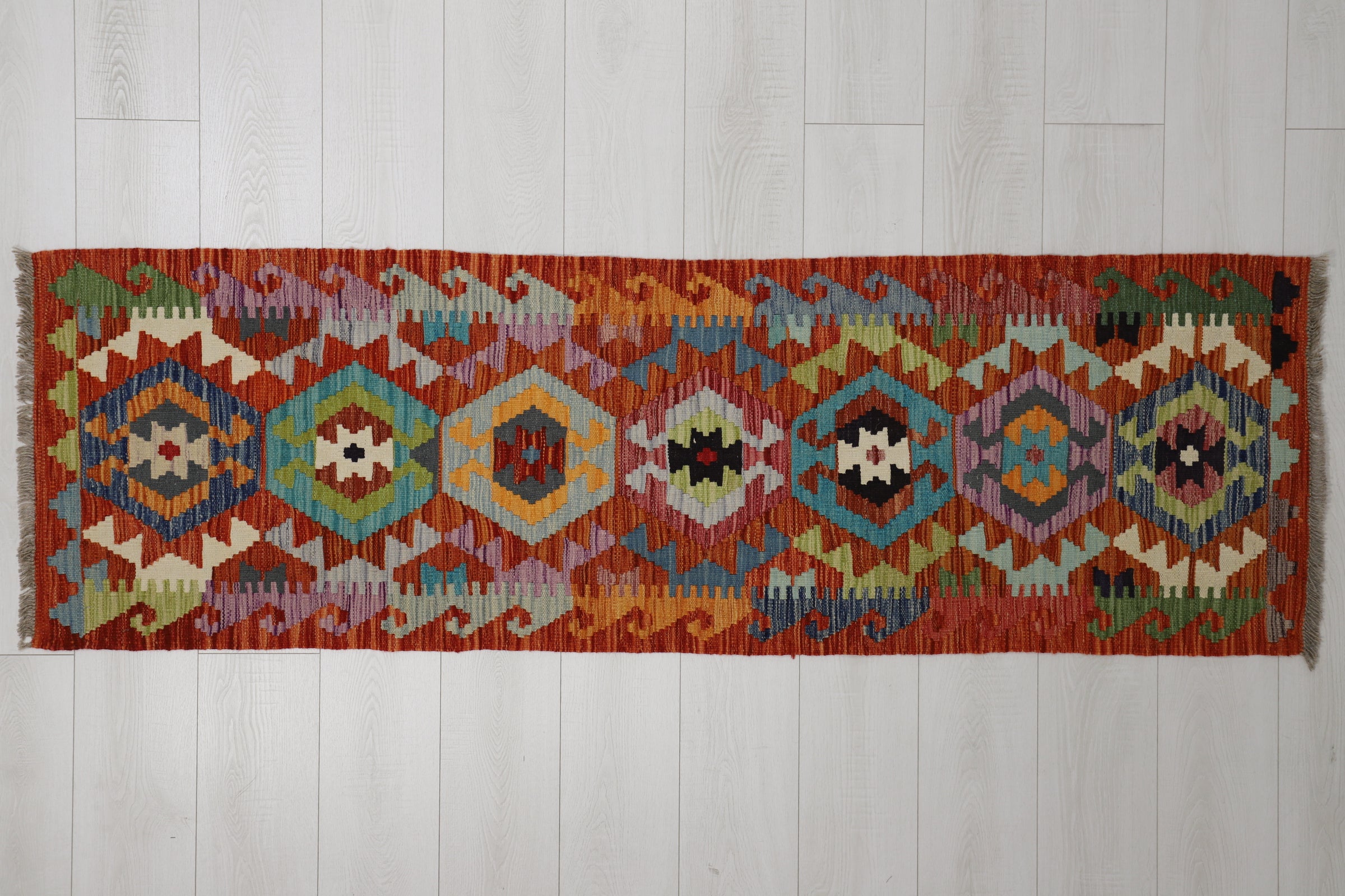 Kelim Rug PC 55069 2.05m X 0.64m