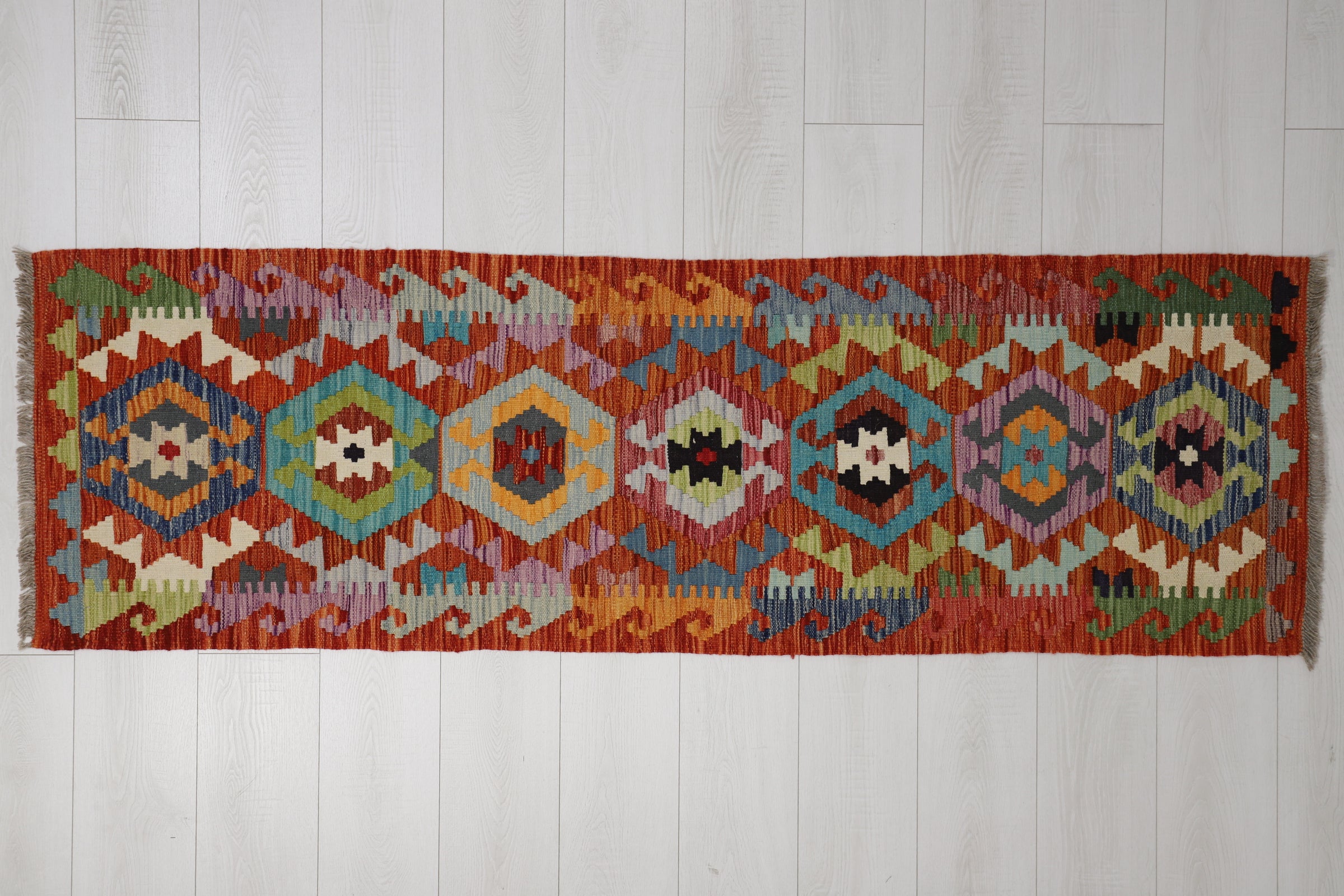 Kelim Rug PC 55069 2.05m X 0.64m