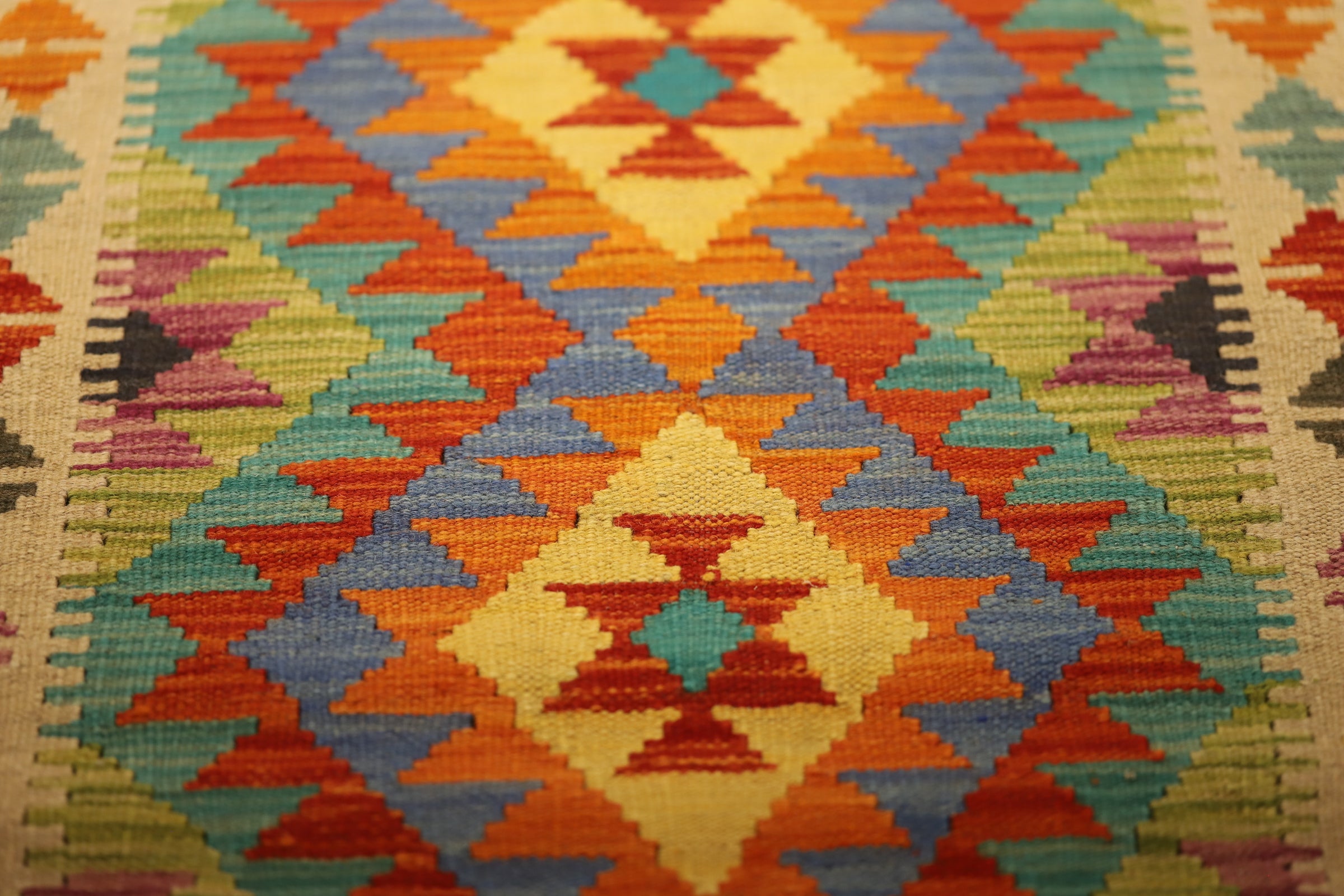 Kelim Rug PC 55090 -  0.88m X 0.61m