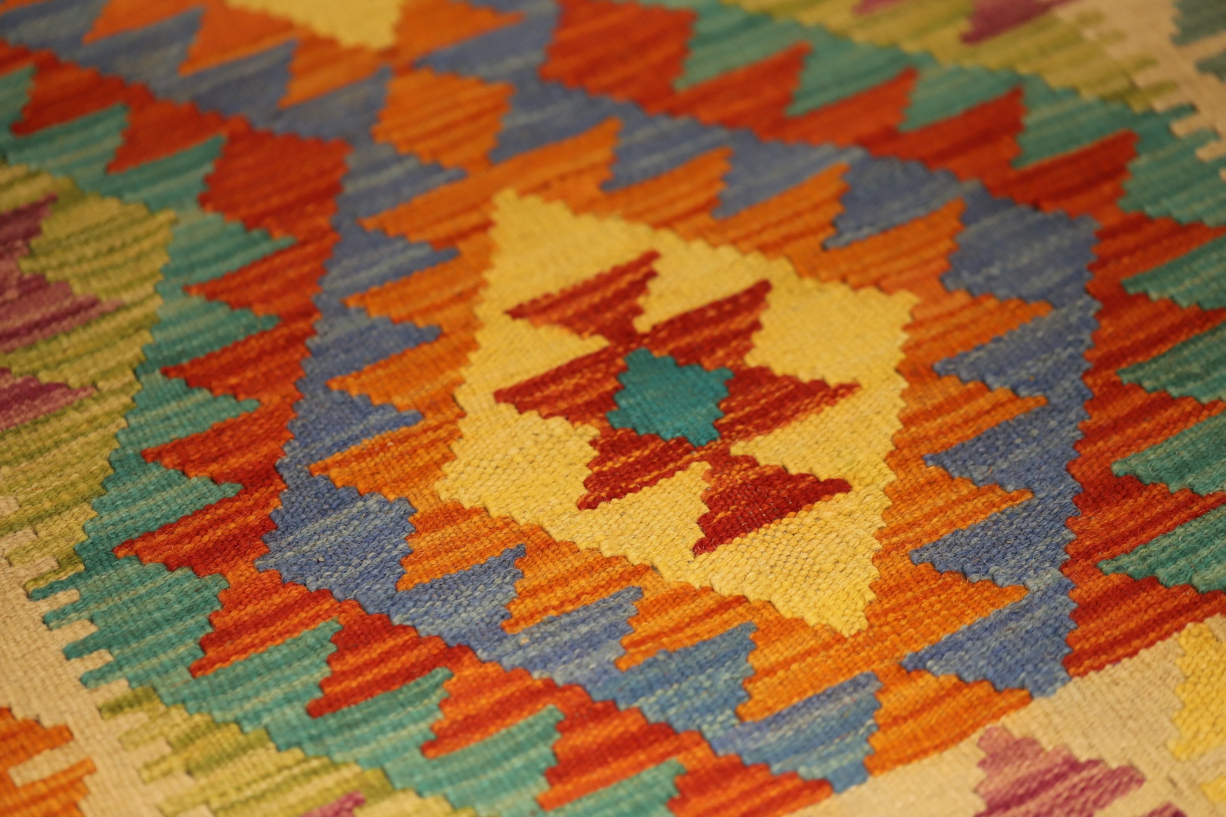 Kelim Rug PC 55090 -  0.88m X 0.61m