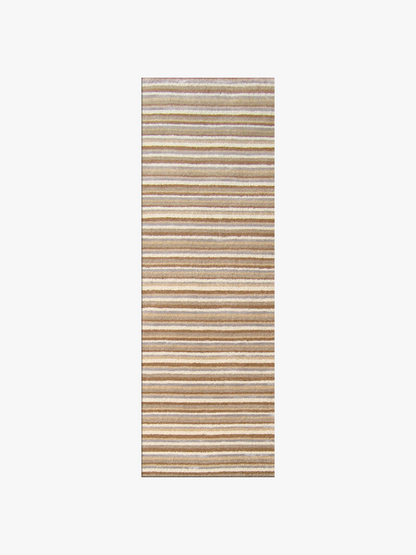 Designer Inspired Rug Samples - Multistripe Shoreline- 2.50m X 0.80m