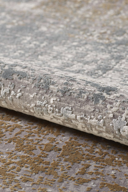 Toros Distressed Ombre Gold / Silver Rug