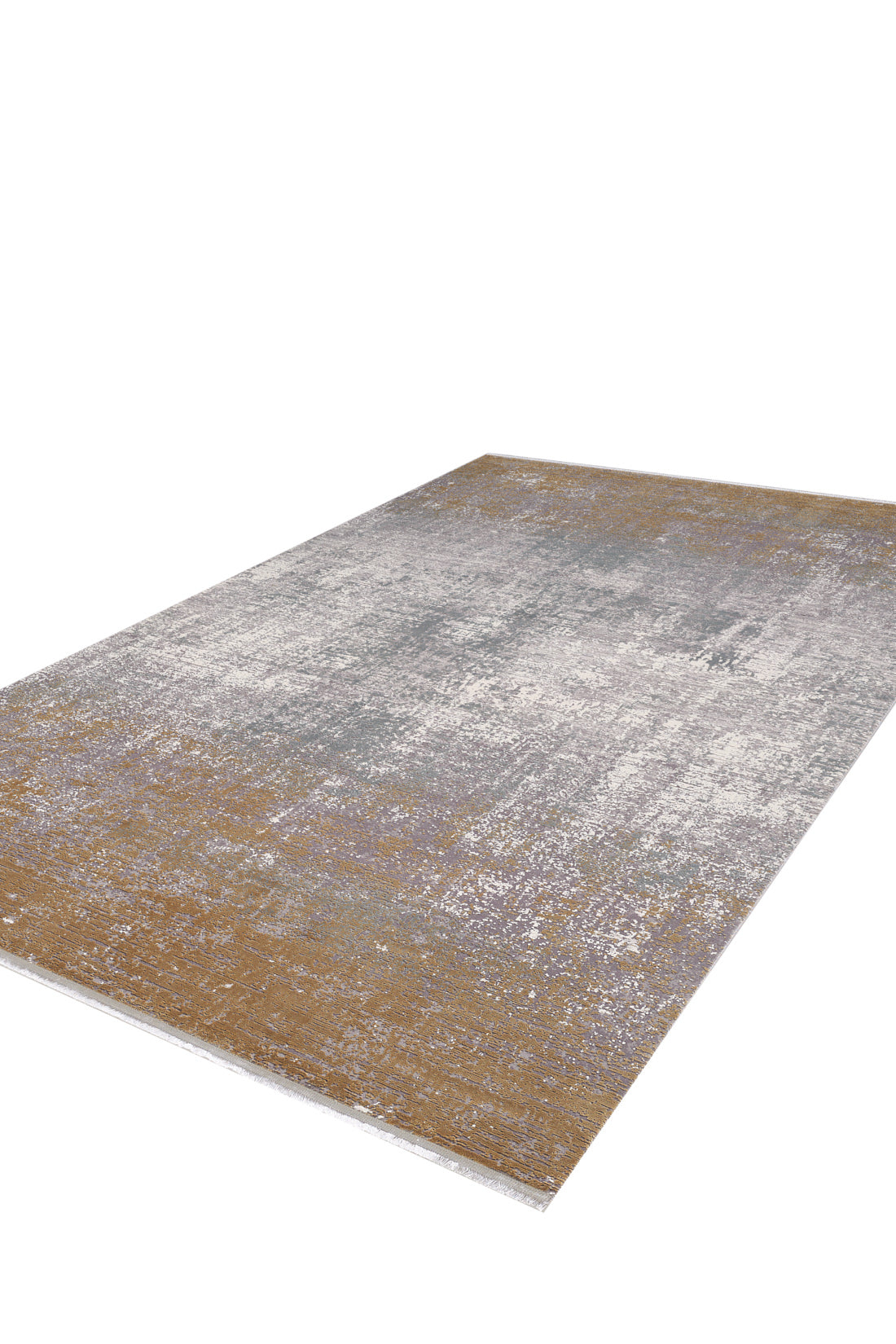 Toros Distressed Ombre Gold / Silver Rug