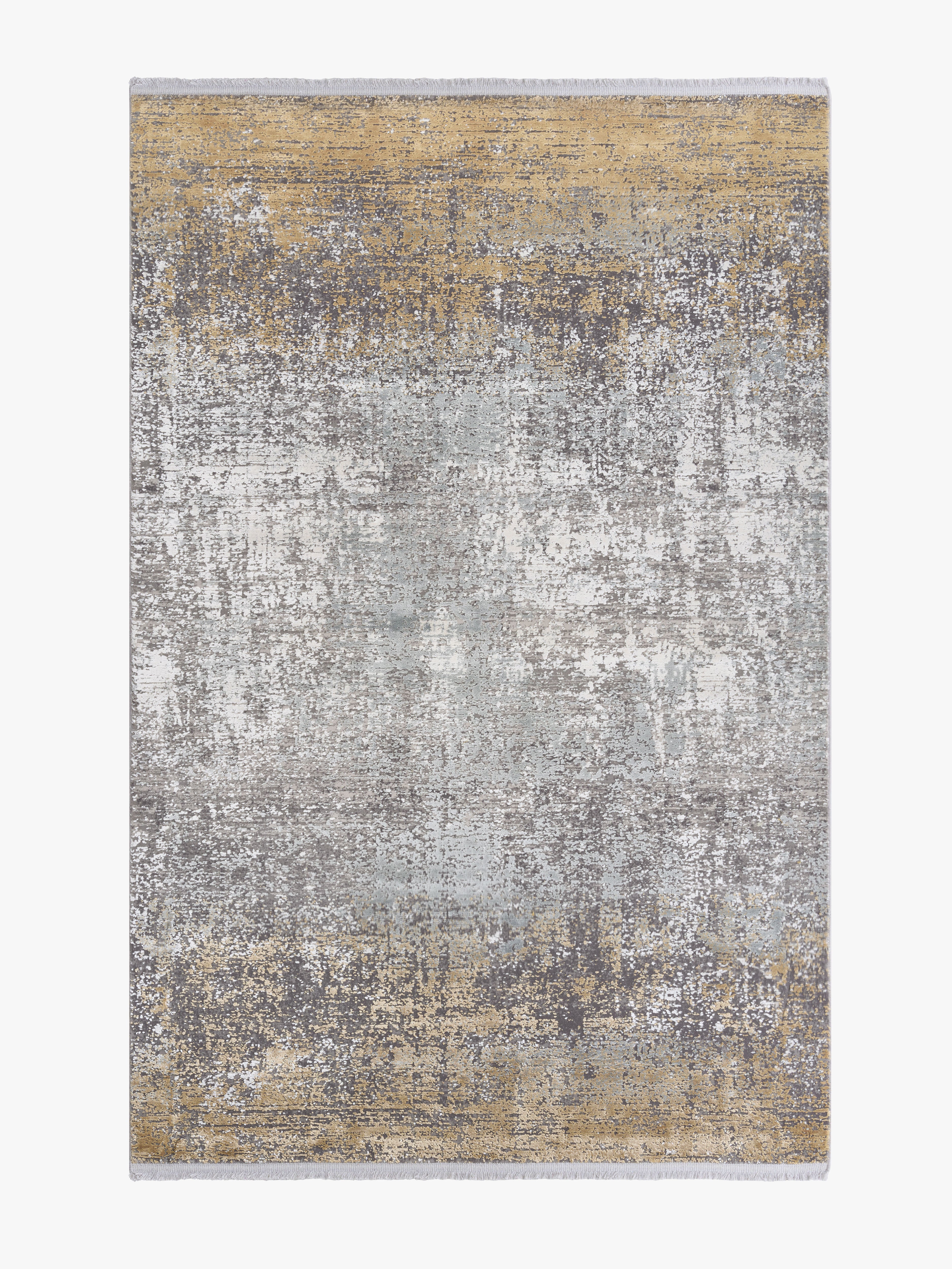 Toros Distressed Ombre Gold / Silver Rug