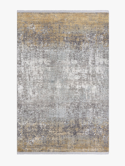 Toros Distressed Ombre Gold / Silver Rug