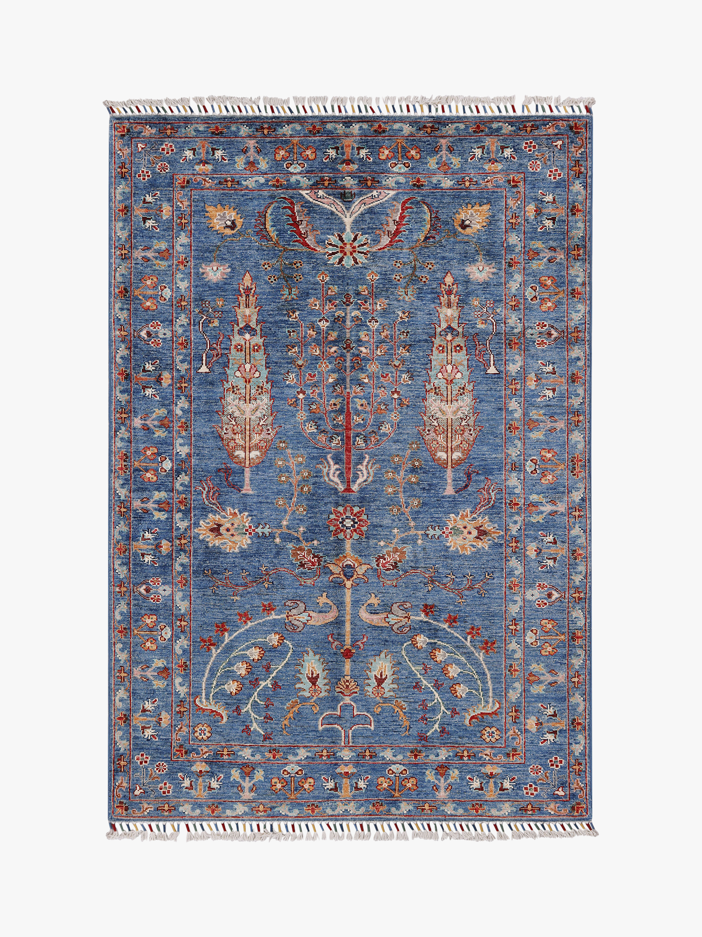 Pictorial Grove Blue Rug