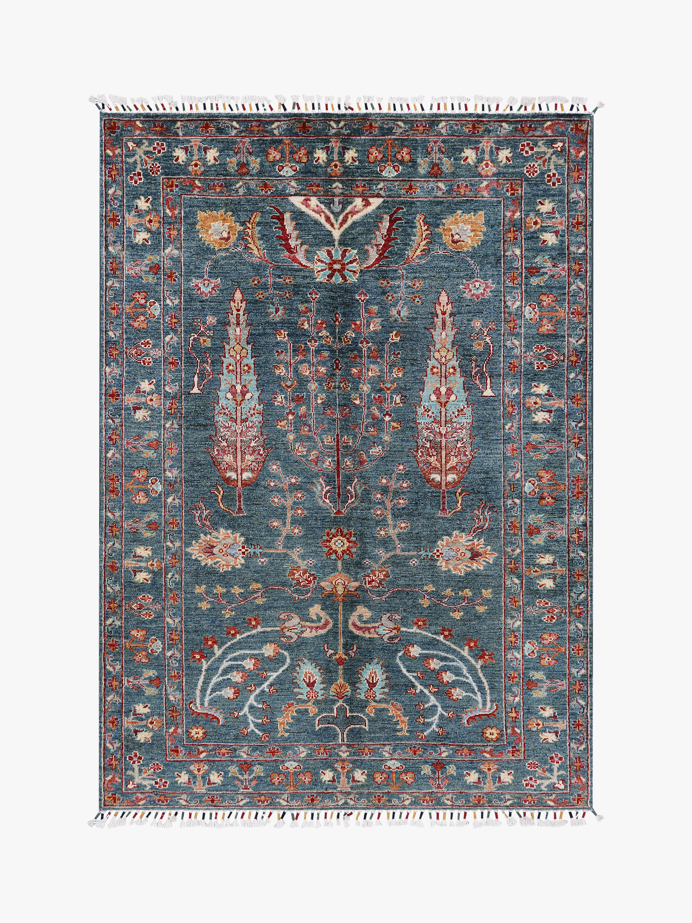Pictorial Grove Green Rug