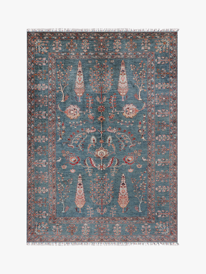 Pictorial Grove Green Rug