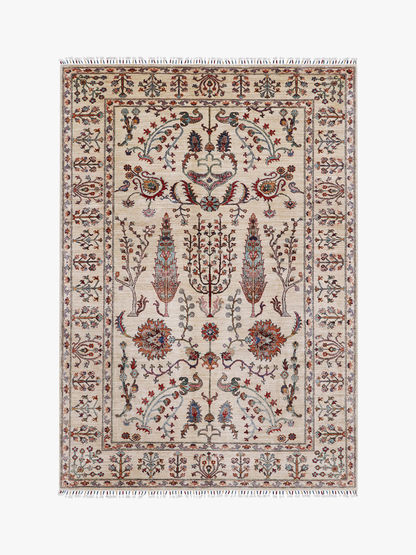 Pictorial Grove Ivory Rug