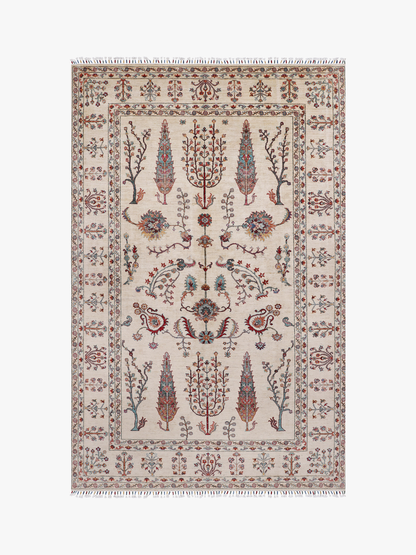 Pictorial Grove Ivory Rug