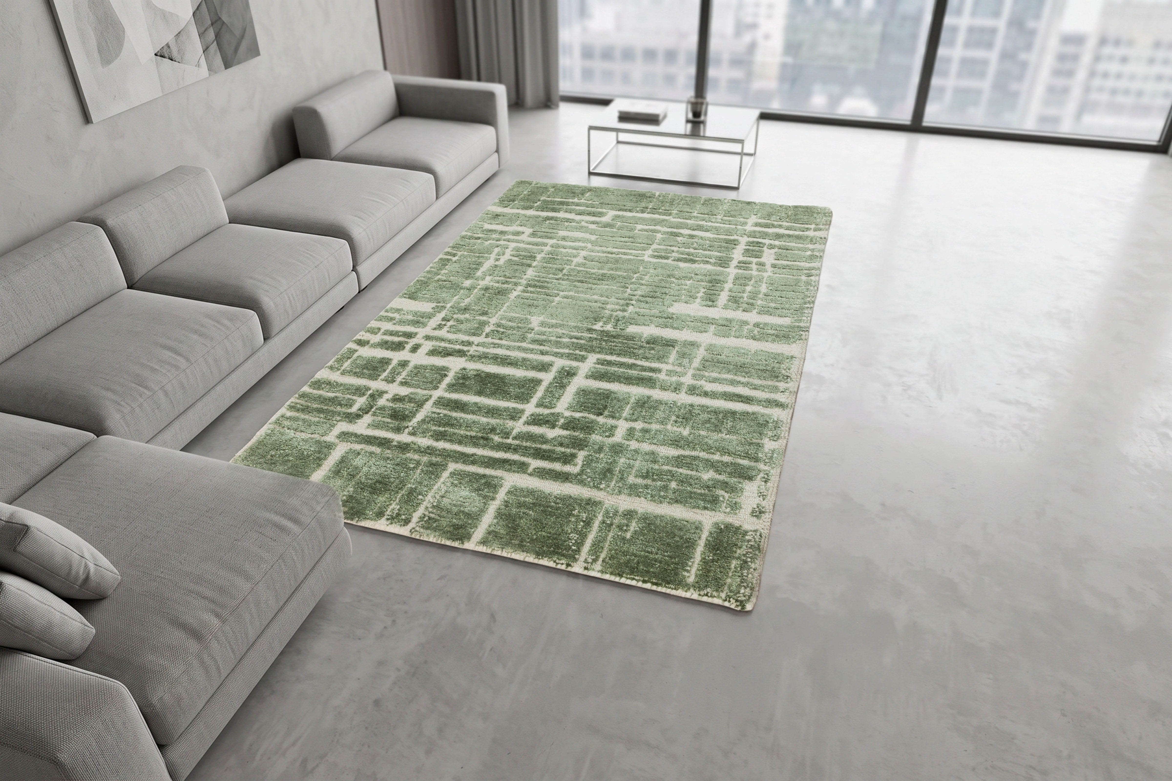 Devonshire Rizel Green Rug