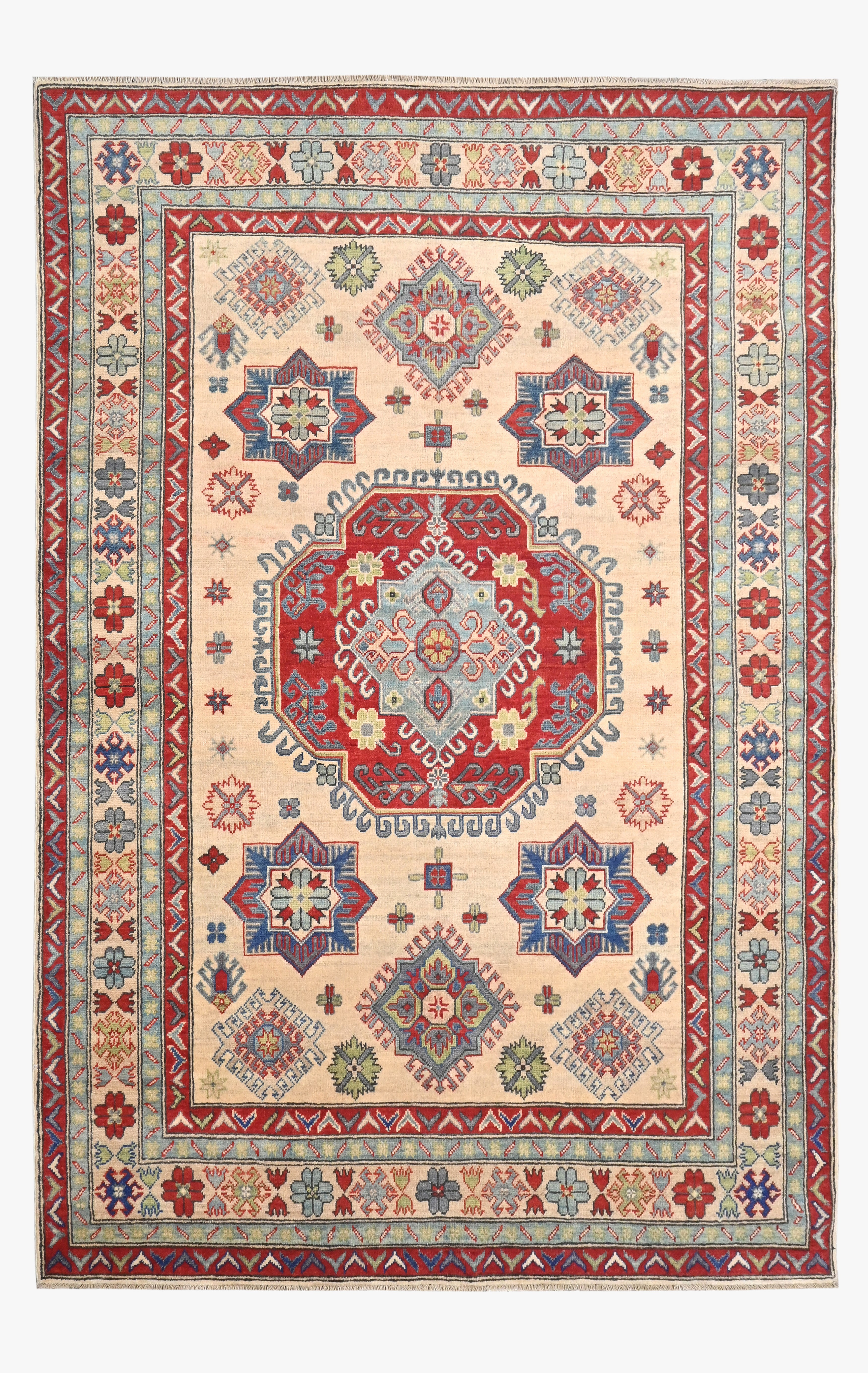 Kazak Beige Rug PC 54345 - 2.32m X 1.71m