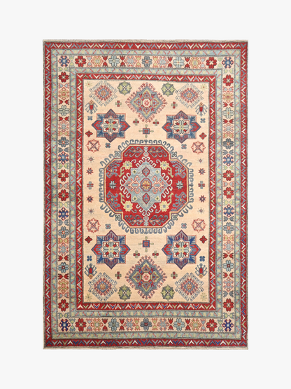 Kazak Beige Rug PC 54345 - 2.32m X 1.71m