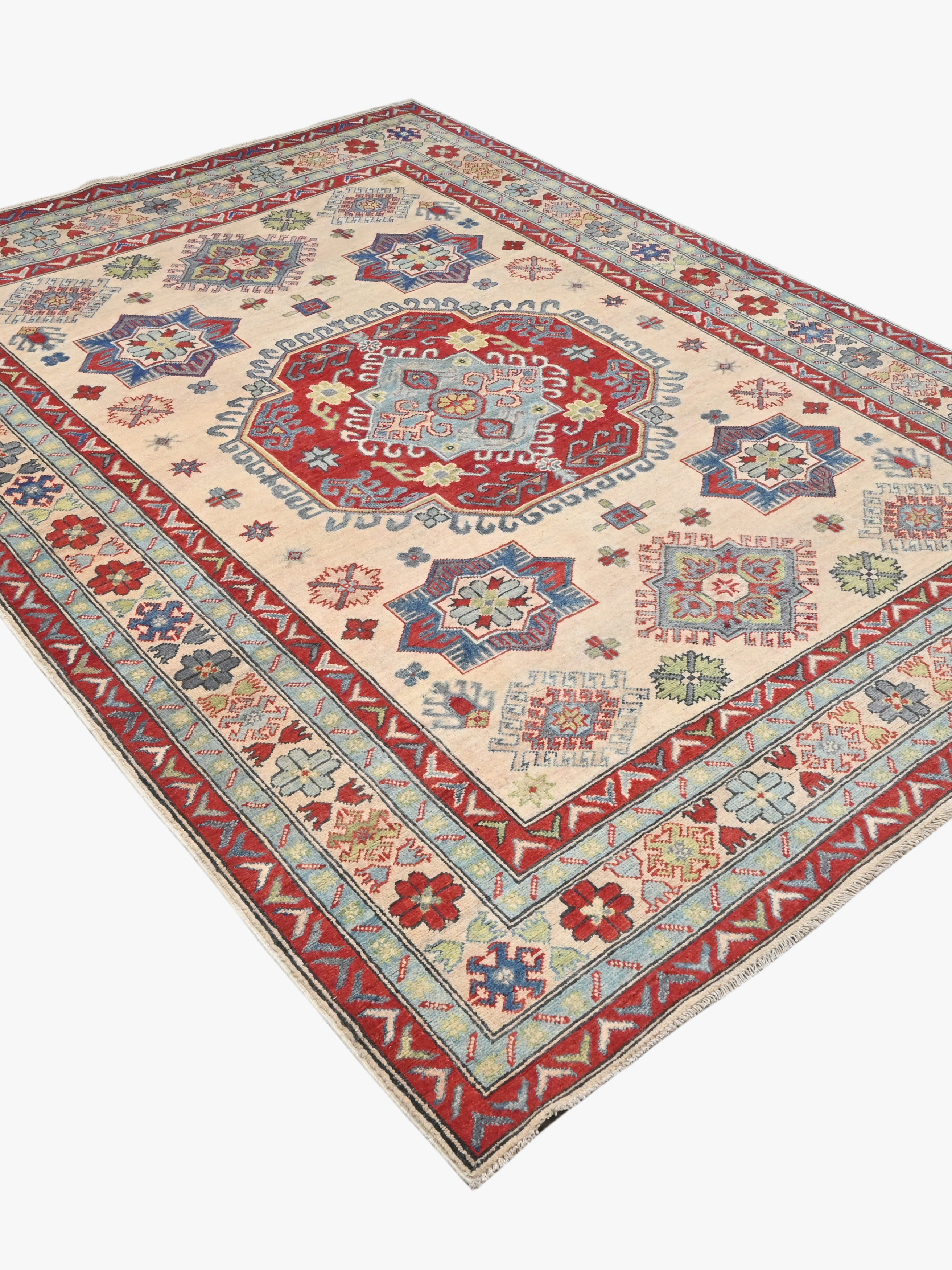 Kazak Beige Rug PC 54345 - 2.32m X 1.71m