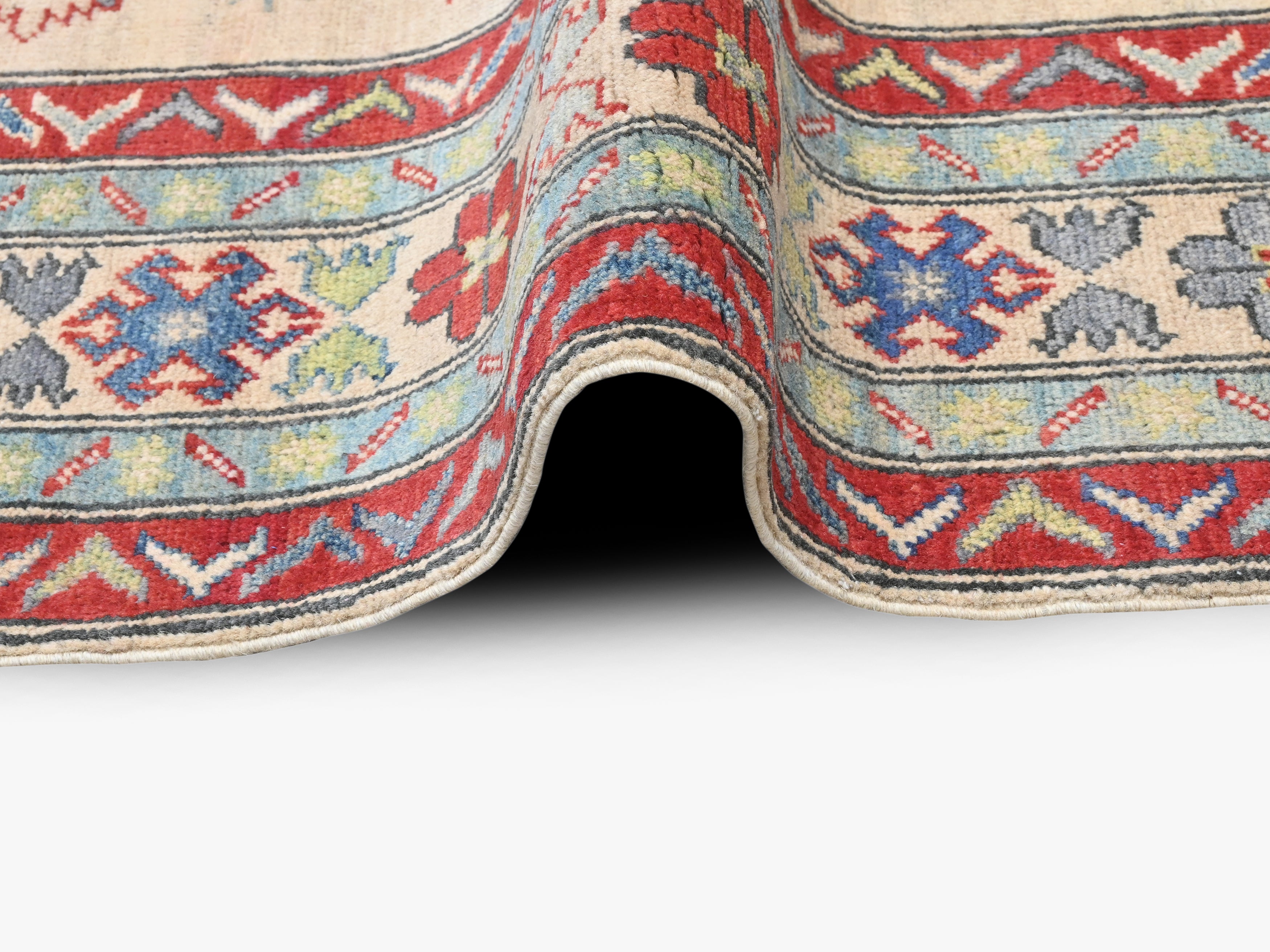 Kazak Beige Rug PC 54345 - 2.32m X 1.71m
