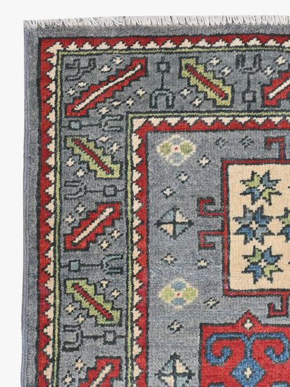 Kazak Grey Rug PC 54337 - 1.65m X 1.25m
