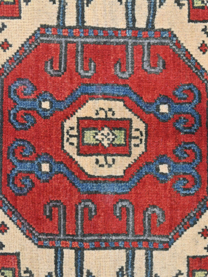 Kazak Grey Rug PC 54337 - 1.65m X 1.25m