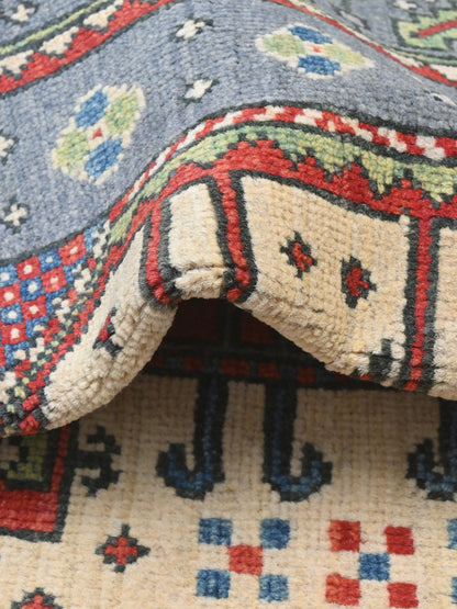 Kazak Grey Rug PC 54337 - 1.65m X 1.25m
