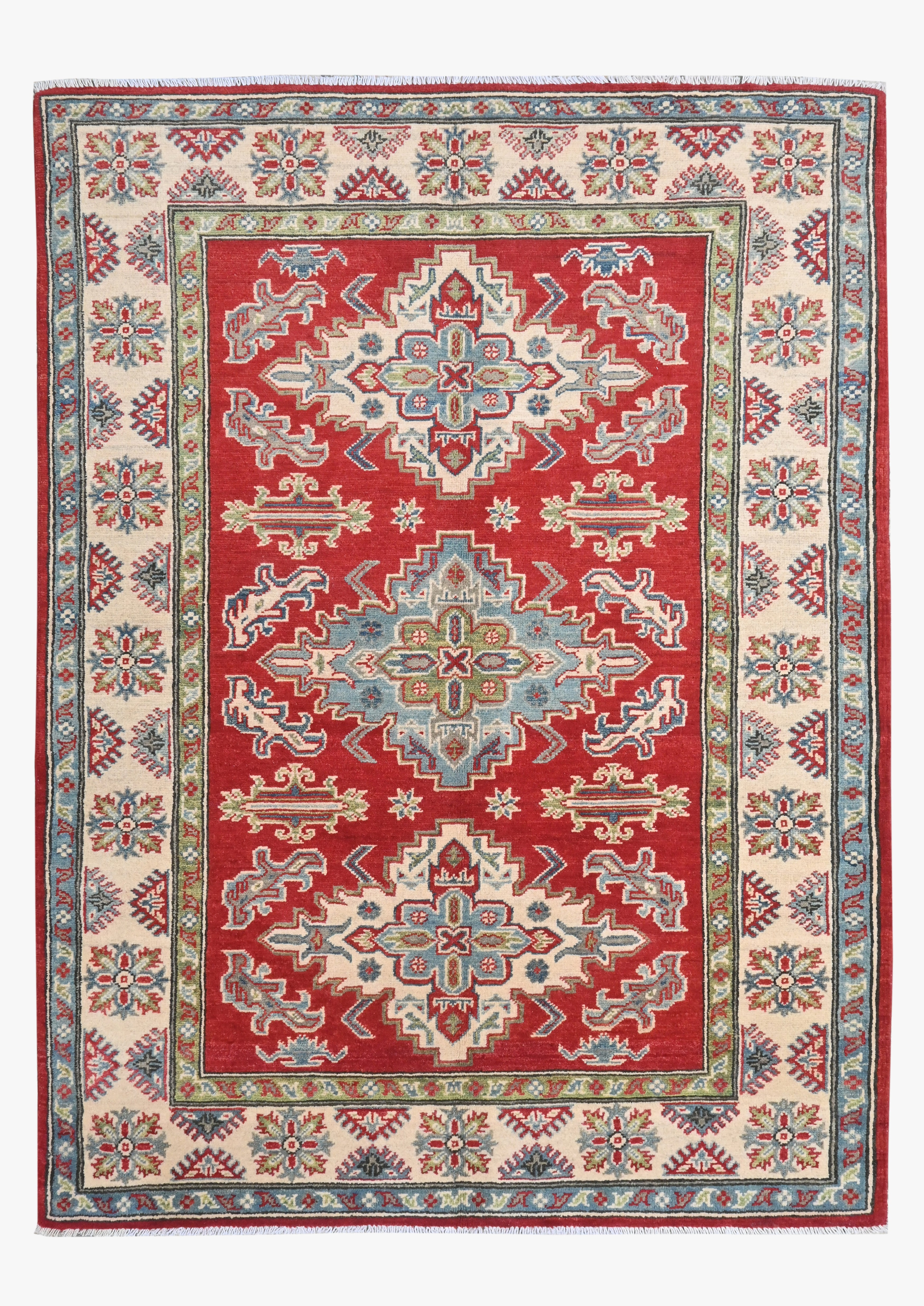 Kazak Red Rug PC 54336 - 1.77m X 1.22m